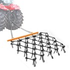 Tow-behind Drag Harrow 4x4 Ft Atv Utv Tractor Soil Grading Teeth 3 8 1 2