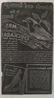 Vintage Newspaper Wood Print Block Ink Stamp Press  friends   Enemies Of Garden 