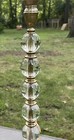 Vintage Frederick Cooper Lucite Balls And Brass Table Lamp Mcm Rare Tested Works