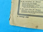 Antique Old Vintage 1920 German Germany Map Atlas Book Magazine