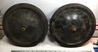 Antique Vintage Early Type Pull Wagon Or Pedal Car  2  10 X 1  Steel Wheels