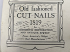 1974 Salesman s Cut Nail Samples Booklet  Tremont Nail Company Wareham  Ma