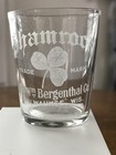 Antique Shamrock Whiskey Milwaukee Wisc  Pre Pro Advertising Saloon Shot Glass 