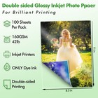 Koala Double Sided Glossy Photo Paper 8 5x11 42 Lb 100 Sheets Inkjet Brochure