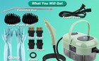 2500w High Pressure Steam Cleaner Handheld Portable 6 Brush Car Home Kitchen New