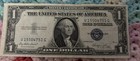 1935e Rare Error Dollar Bill Silver Certificate