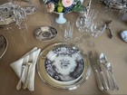 Set Of 12 Vintage Italian Metall Art Silver Plated Chargers New Old Stock Nos