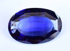 Flawless Natural Kashmiri Blue Sapphire 81 15 Ct Oval Certified Loose Gemstone