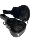B-stock Hardshell Guitar Case Acoustic Dreadnought Black Heavy Duty Plush Lining