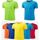 Men Women Quick Dry Short Sleeve Sport T Shirt Gym Jerseys Fitness Shirt Trainer