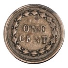 1863 Civil War Token Not One Cent Eagle With Shield