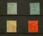 Sierra Leone Sg108-111 The 1907-12 Evii Top 4 Values To   1  Used Cat   505 As Pos