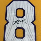Kobe Bryant Framed Signed Lakers Jersey  8 Gold 34   x42    Autographed Coa