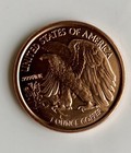 1 Troy Ounce  999 Fine Copper  cu-periodic Table Of Elements  Bullion Round Coin