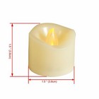 12 Piece Flameless Led Battery Operated Votive Candles  Batteries Included