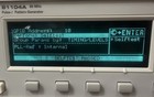 Agilent 81104a Pulse Pattern Generator 80 Mhz Dual Channel