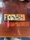 Vintage Tin Litho Halloween Noise Maker Ratchet Made In Usa Witch Bats Couldron