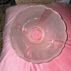 Vintage Art Deco Floral Design Satin Frosted Glass Lamp Light Shade No Cracks