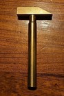 Vintage Mcm Brass Hammer Corkscrew Wine Bottle Opener Ice Chipper Made In Italy