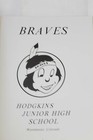 1972 Hodgkins Junior High School Yearbook Braves Westminster Colorado Denver 