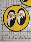 Moon Eyes Embroidered Patches  2    1 Large  7 75 Inches   1 Smaller  3 1 Inch