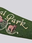 Vintage Yosemite National Park Pennant Flag - Green Felt 26 