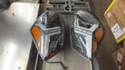 Led Headlights For Volvo Vnl Vnm Vnx 2004-2018 Pair Drl Turn Signal Black
