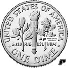  1 Coin  2025 S Proof Clad Roosevelt Dime 10 Cent 10   - Now In Stock