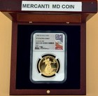 1986   50  Gold Eagle Ngc  Pf70  Ultra Cameo Signed By John Mercanti