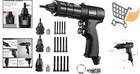 Pneumatic Rivet Nut Gun 8-32 10-24 1 4-20 Steel Pull Rivnut Tool Industrial