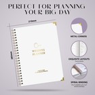 Wedding Planner Book And Organizer - A4 Wedding Planning Book With Checklist    