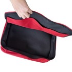 Bernina Padded Zip-up Sewing Accessory Bag Shoulder Strap Red Switzerland 20x16 