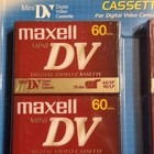New Sealed Mini Digital Video Cassette Maxell 60 Minute 8 Pack Mini Dv