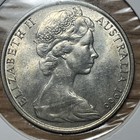 1966 Australia Silver 50 Cents         