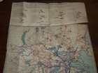 1936 September Boston Elevated Railway System Map - Terminal Numbers - K 1196