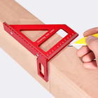 3d Multi-angle Measuring Ruler  Precision Imperial 45 90 Degree Woodworking S   