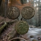 Lot Of 3 Genuine Ancient Roman Coins - Constantine Era 307-350 Ad - C00400