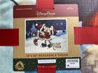 Nwt Disney Parks Santa Mickey Minnie Mouse Reversible Christmas Throw Blanket Lb
