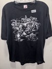 Jerzees Mens Xl Vintage T-shirt Sue Chaffee Native American Black Single Stitch