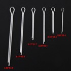 555pc set Cotter Pin Mechanical Hitch Hair Tractor Fastener Clip Kit Wit Case