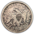 1861 Seated Liberty Quarter Extremely Fine Xf Coin  Details  18903