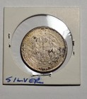 Antique 1871 Honduras 50 Centavos Silver Coin Nice