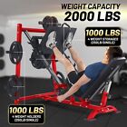 Leg Press Machine With Calf Block  squat Machine For Home Gym  workout Equipment