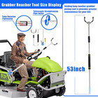     Grabber Reacher Tool Heavy Duty 53in Trash Picker Upper Grabber Extra Long