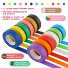Colored Masking Tape  Rainbow Colors Painters Tape Colorful Craft Art Paper Tape