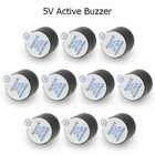 10pcs Active Buzzer Magnetic 5v Long Continous Beep Tone 12 9 5mm For Arduino