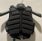 Racesafe Motion3 Black Small Tall regular Young Rider Body Protective Vest