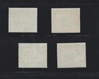 Pakistan 1949 Stamp Unused Panjnab Weir Bahawalpur Scott   22 - 25 - A12 