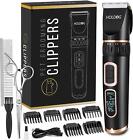 Professional Groomer Pet Grooming Kit Dog   Cats Trimmer Hair Clippers Shaver