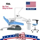 Dental Chair Unit Dc Motor Computer Controlled Pu Hard Leather Chair stool Kit